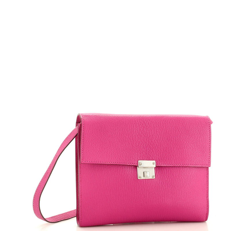 Hermes Clic Wallet On Strap Chevre