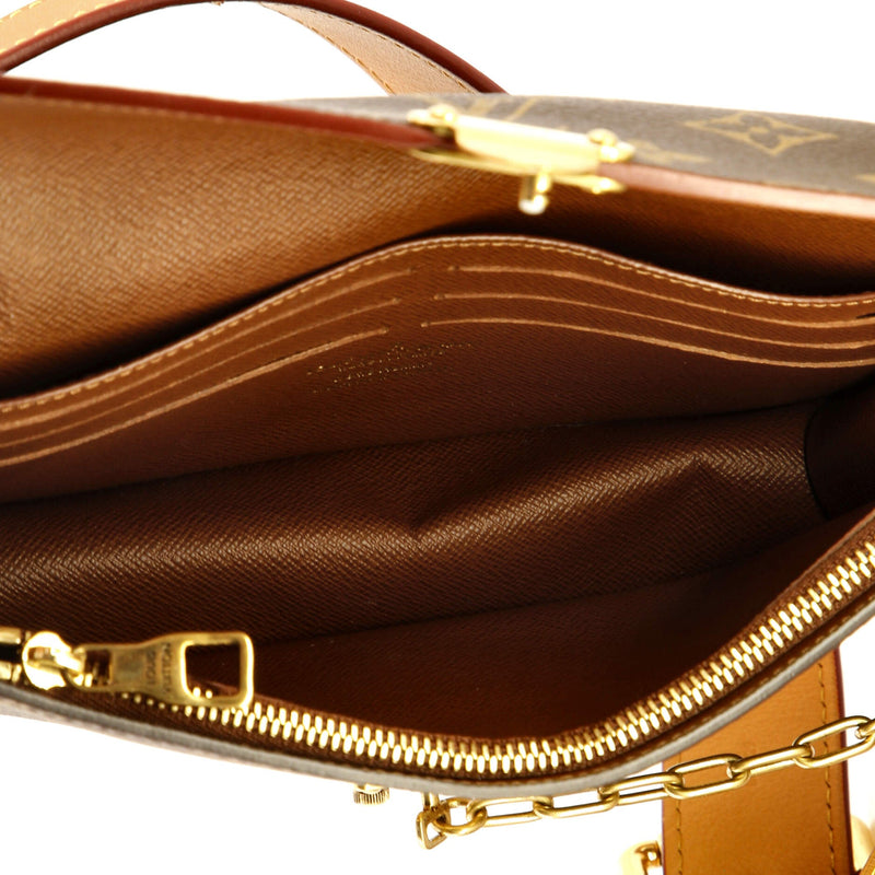 Louis Vuitton S Lock Belt Pouch Canvas