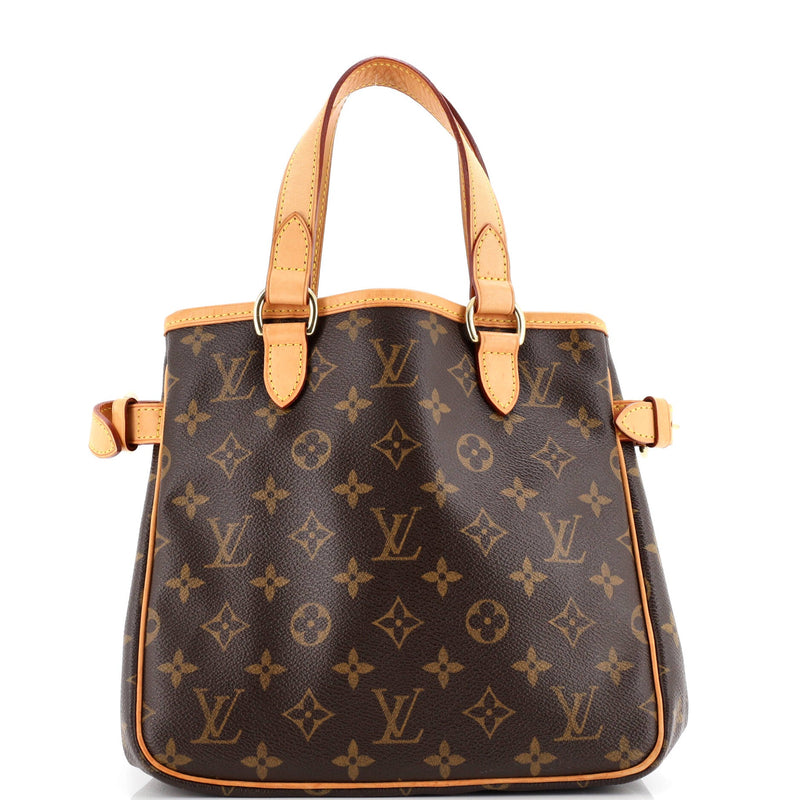 Louis Vuitton Batignolles Handbag Canvas