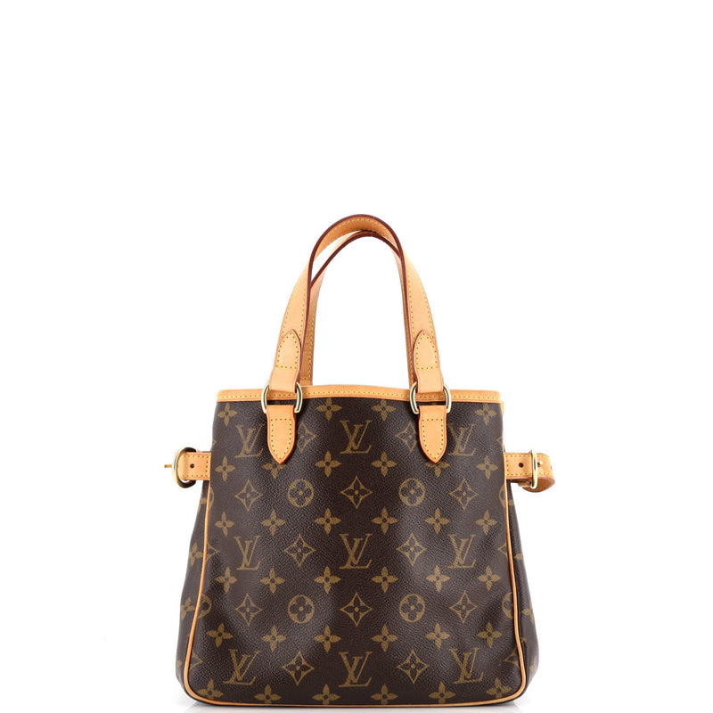 Louis Vuitton Batignolles Handbag Canvas