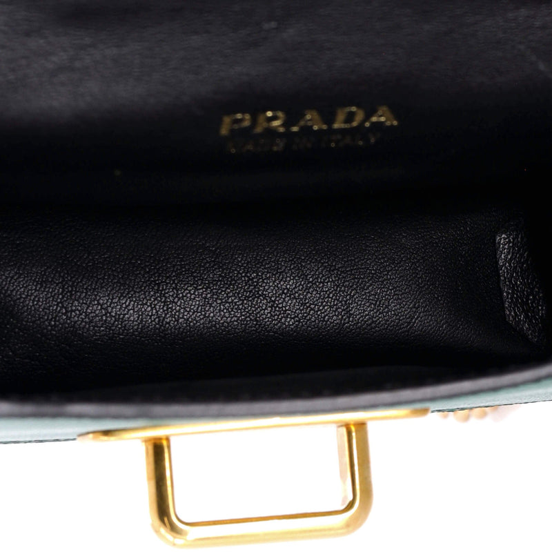 Prada Cahier Crossbody Bag Embellished