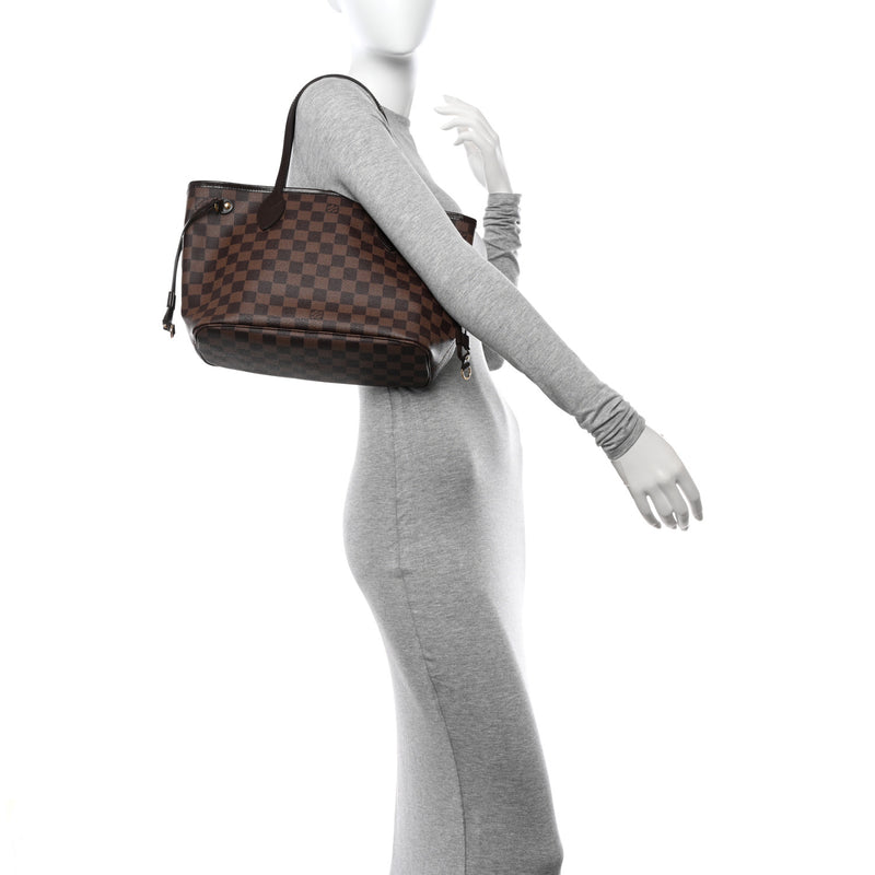 Louis Vuitton Damier Ebene Neverfull Pm