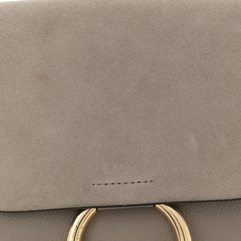 Chloe Suede Calfskin Small Faye Backpack