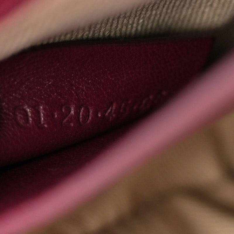 Chloe Calfskin Embossed Small Aby Lock