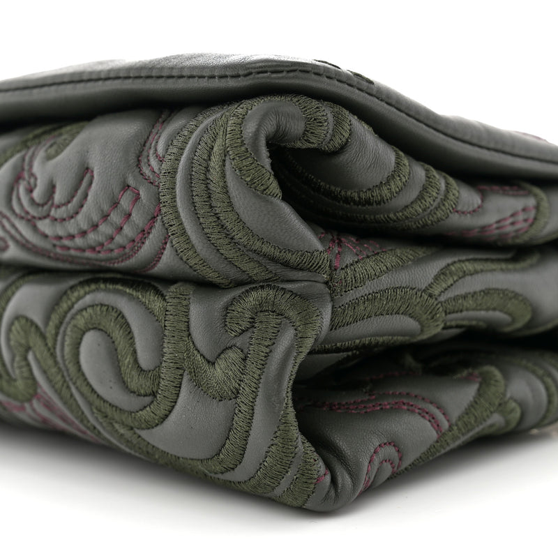 Versace Nappa Embroidered Baroque