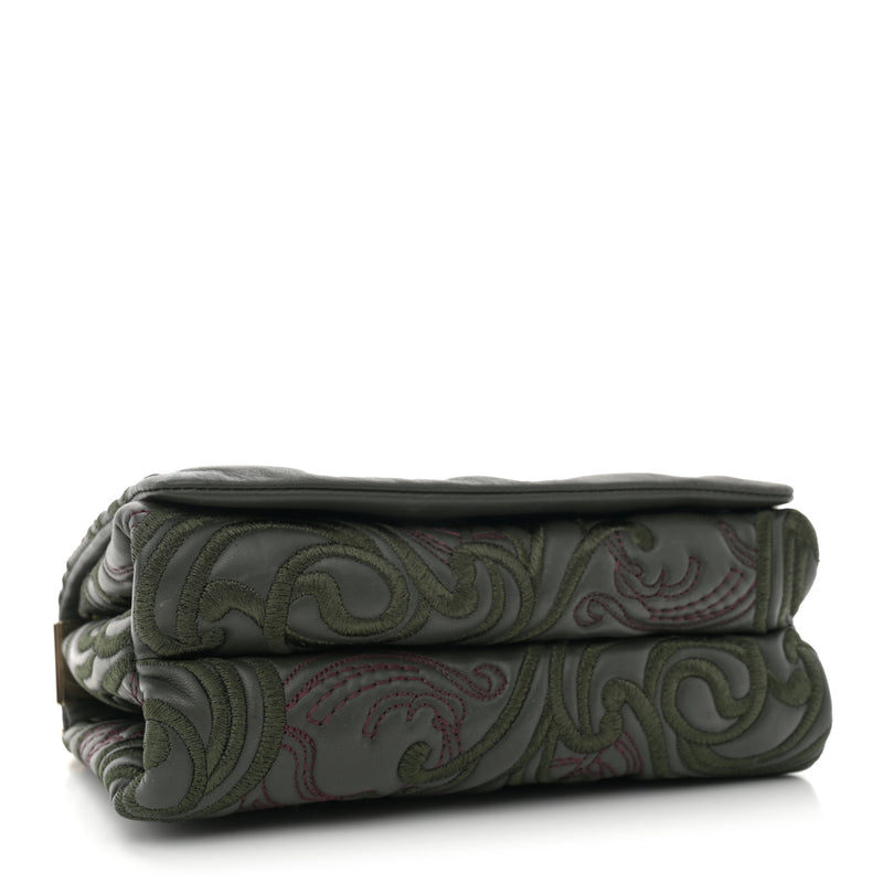 Versace Nappa Embroidered Baroque
