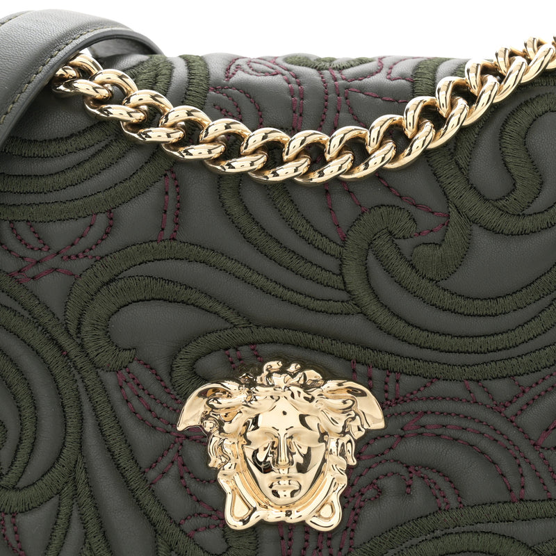 Versace Nappa Embroidered Baroque