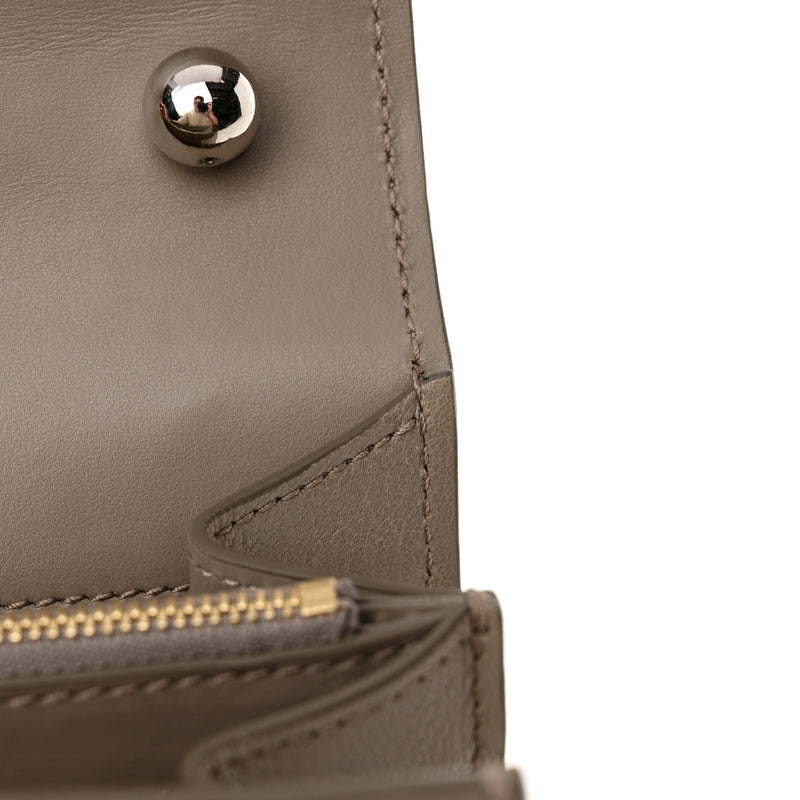 Chloe Shiny Goatskin Calfskin Mini Aby