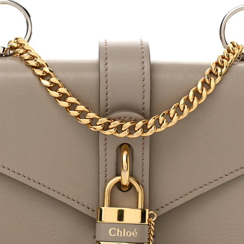Chloe Shiny Goatskin Calfskin Mini Aby
