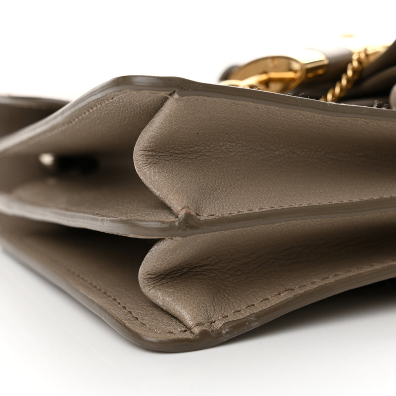Chloe Shiny Goatskin Calfskin Mini Aby