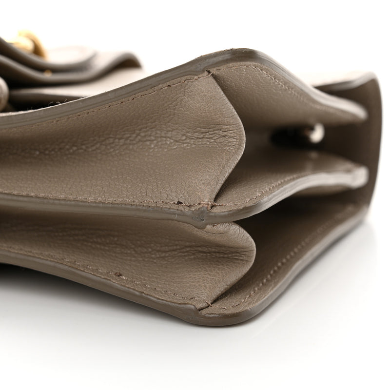 Chloe Shiny Goatskin Calfskin Mini Aby