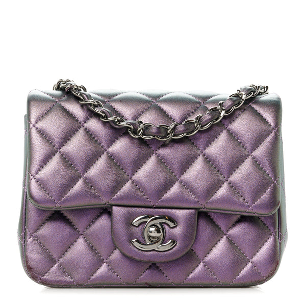 Chanel Iridescent Lambskin Quilted Mini