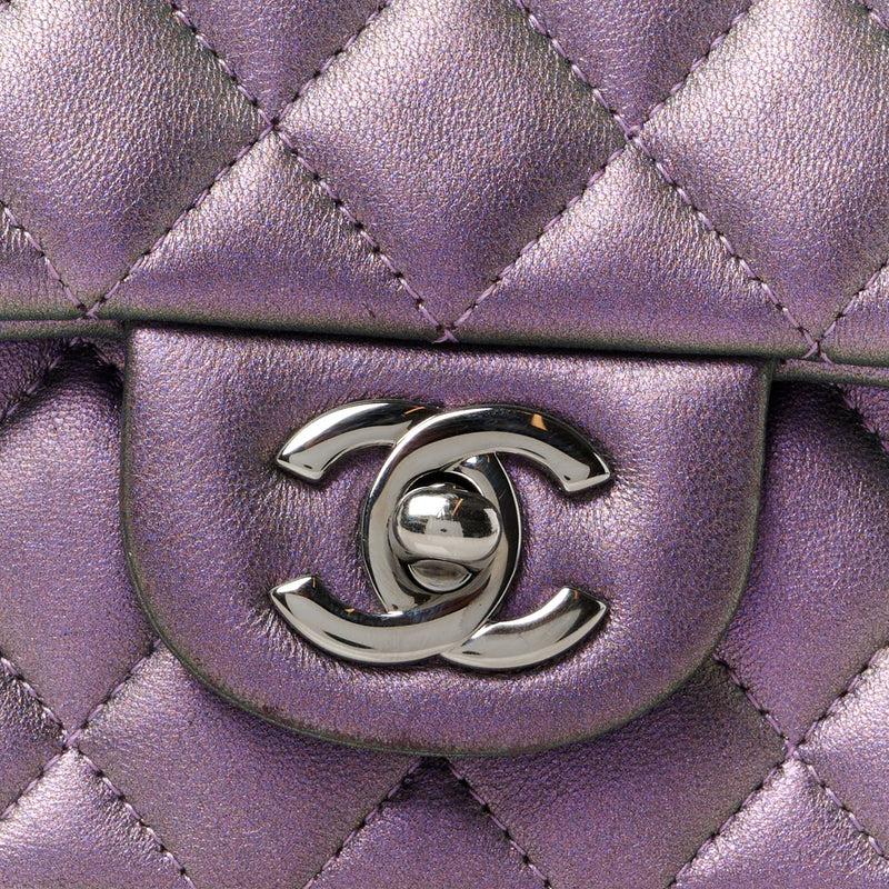 Chanel Iridescent Lambskin Quilted Mini