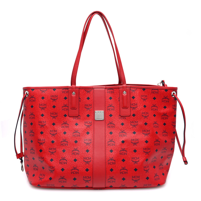 Mcm Visetos Large Liz Reversible Shopper