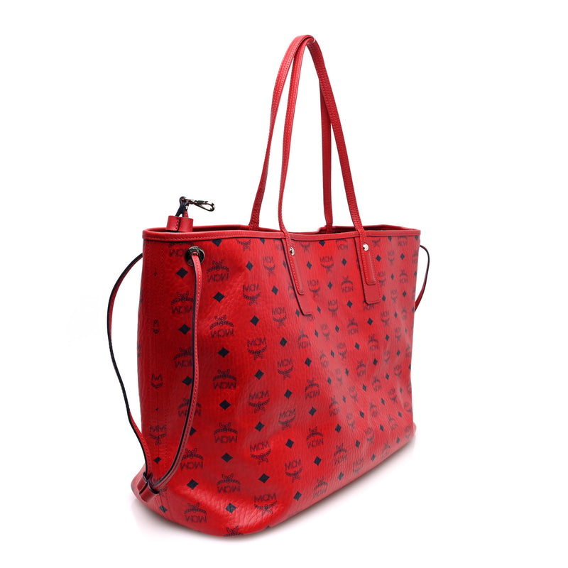 Mcm Visetos Large Liz Reversible Shopper