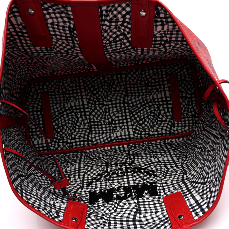 Mcm Visetos Large Liz Reversible Shopper