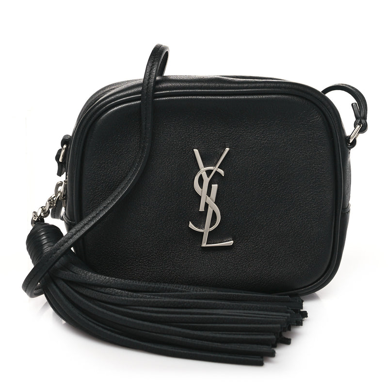 Saint Laurent Nappa Blogger Bag Black