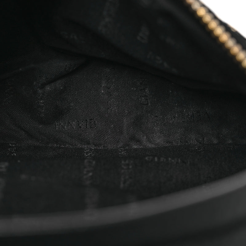 Versace Nylon Goatskin Studded Palazzo