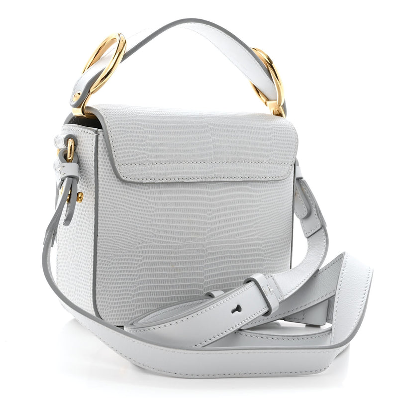 Chloe Calfskin Lizard Embossed Mini C