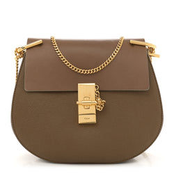 Chloe Grained Lambskin Drew Shoulder Bag