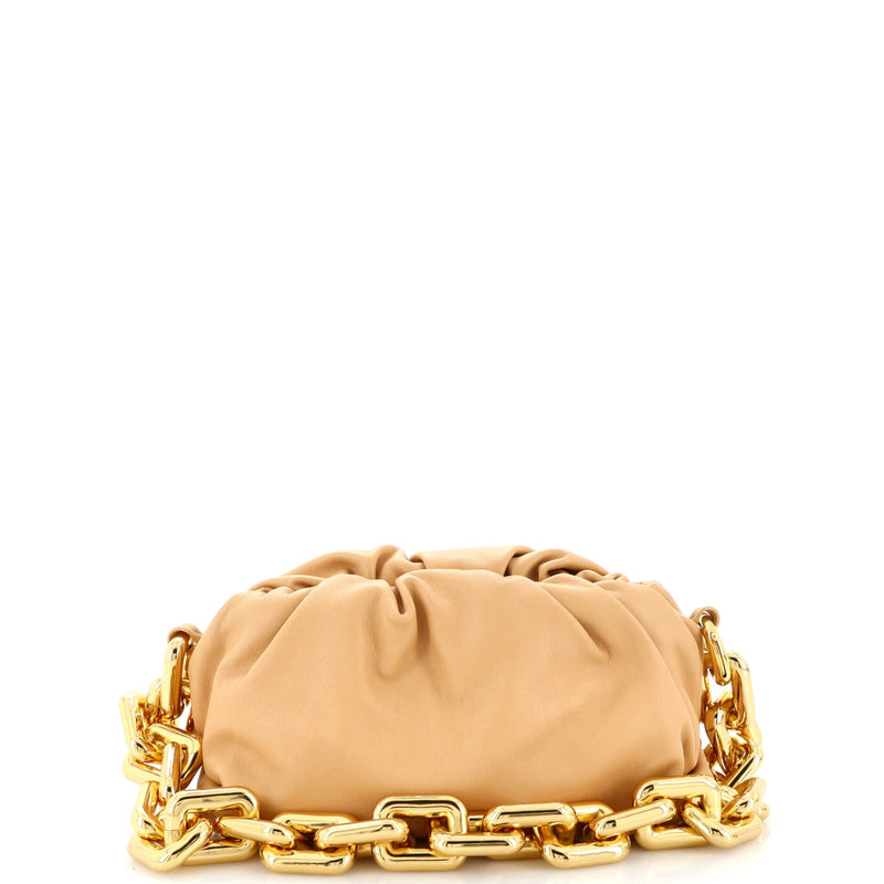 Bottega Veneta The Chain Pouch Leather