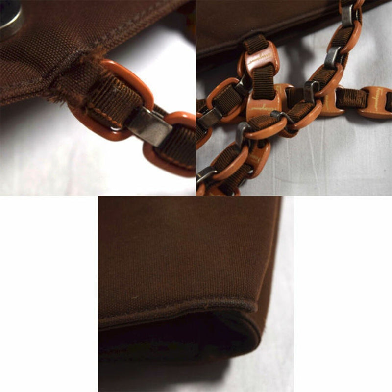 Salvatore Ferragamo Tote Bag Canvas