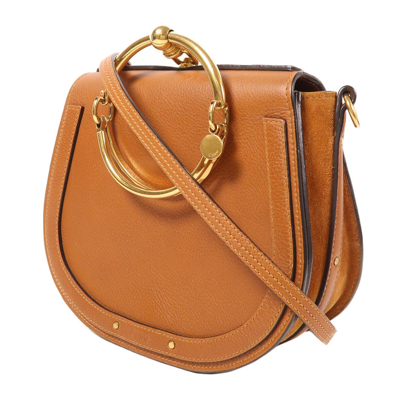 Chloe Ghw Nile Shoulder Bag Calfskin