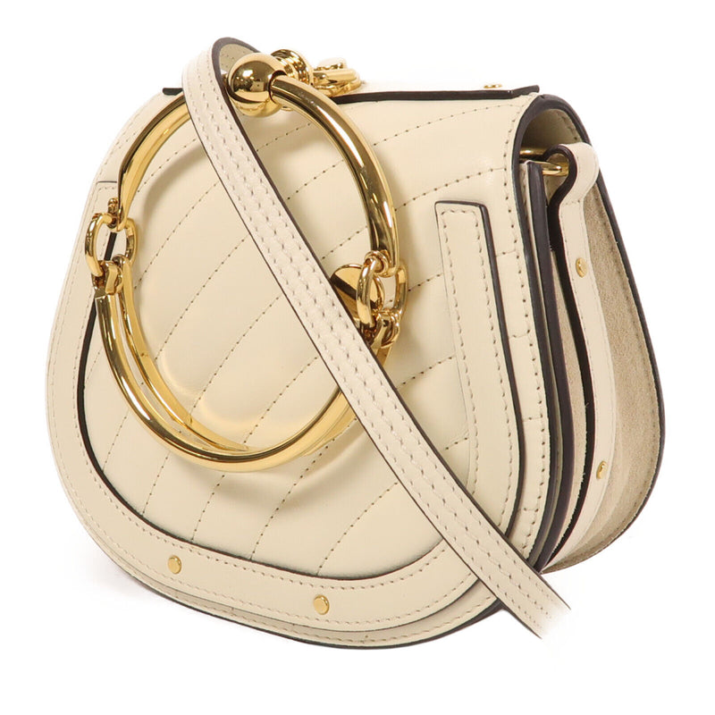 Chloe Ghw Nile Shoulder Bag Calfskin