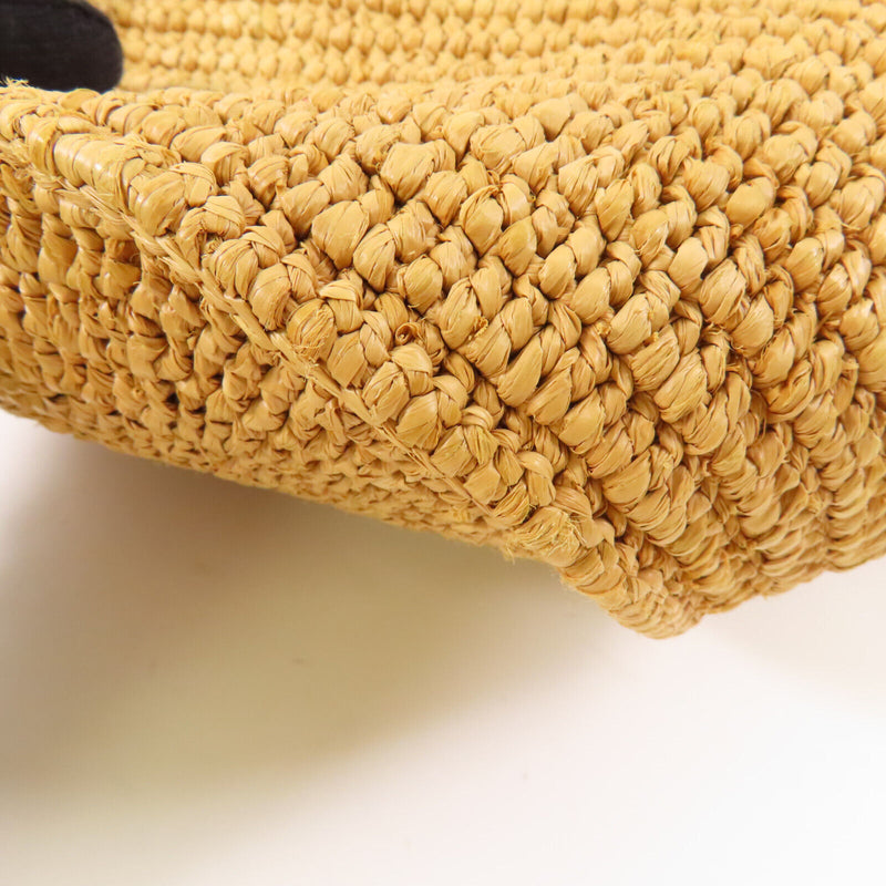 Celine Ghw Crecy Bucket Bag Raffia Brown