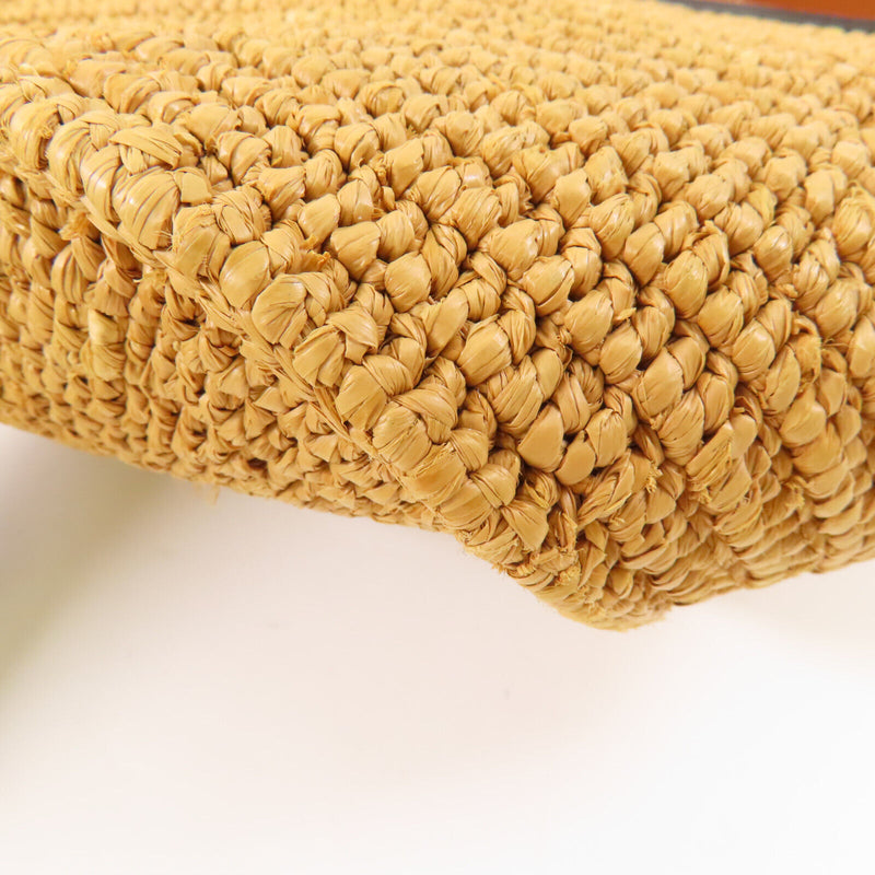 Celine Ghw Crecy Bucket Bag Raffia Brown