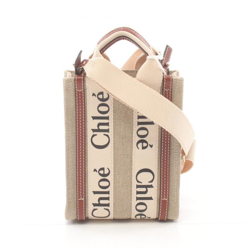 Chloe Woody North South Mini Tote Hand