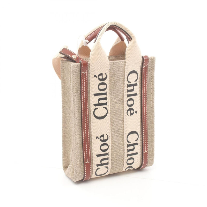 Chloe Woody North South Mini Tote Hand