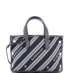 Givenchy Bond Shopper Tote Logo Jacquard