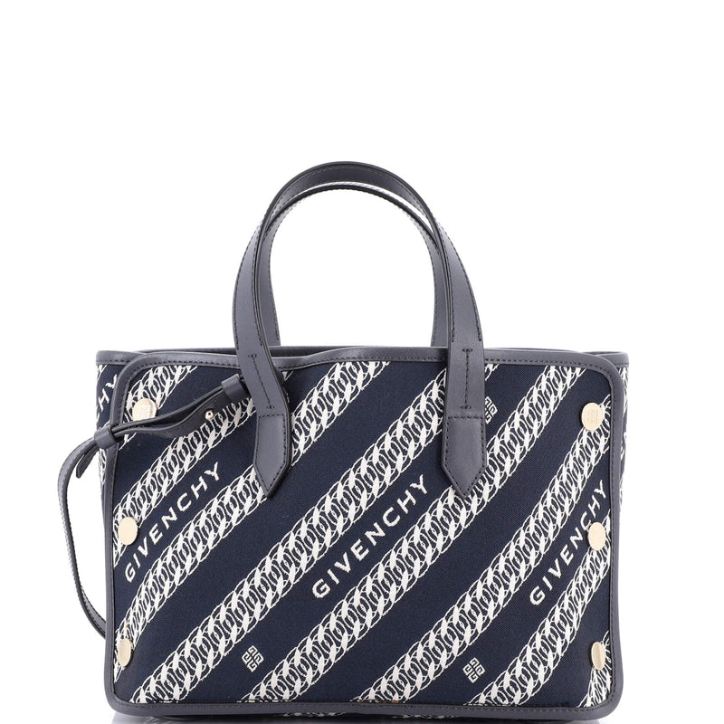 Givenchy Bond Shopper Tote Logo Jacquard