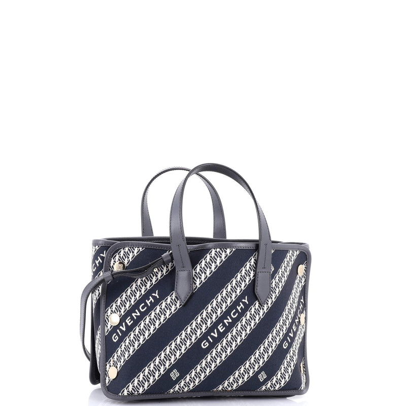 Givenchy Bond Shopper Tote Logo Jacquard