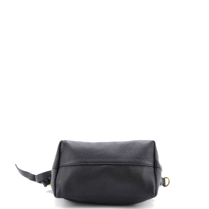 Prada Dual Strap Zip Tote Vitello Daino