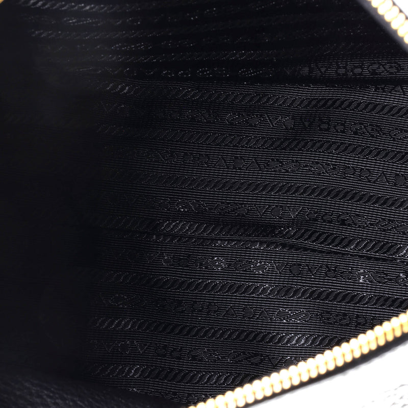 Prada Dual Strap Zip Tote Vitello Daino