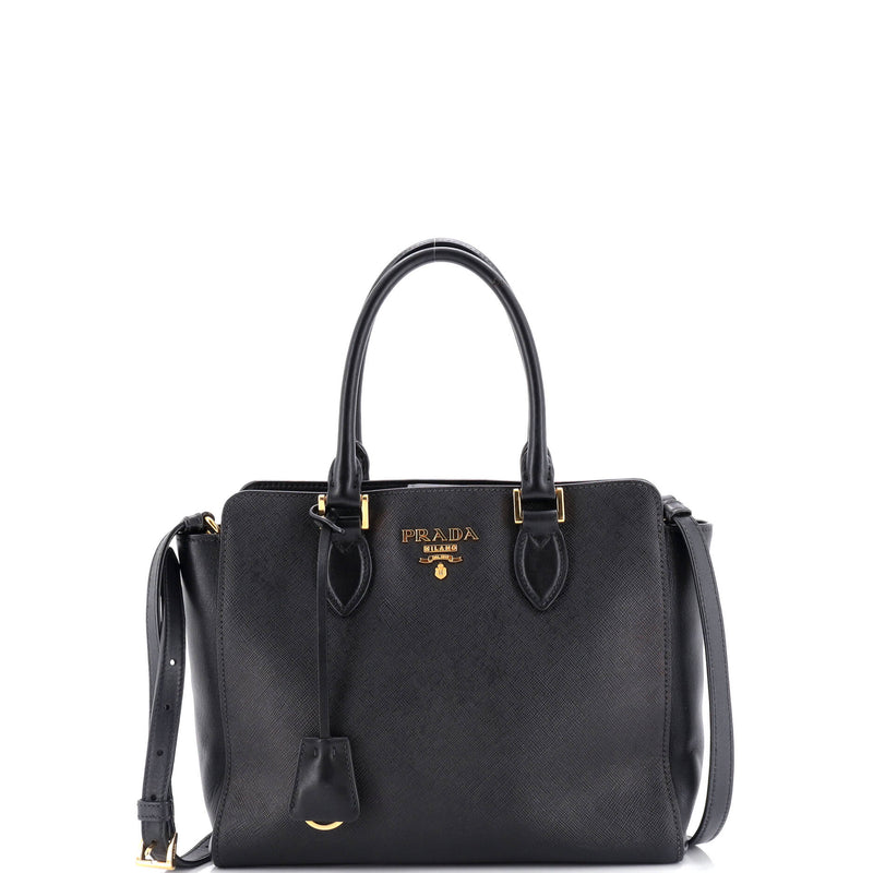 Prada Convertible Open Tote Saffiano