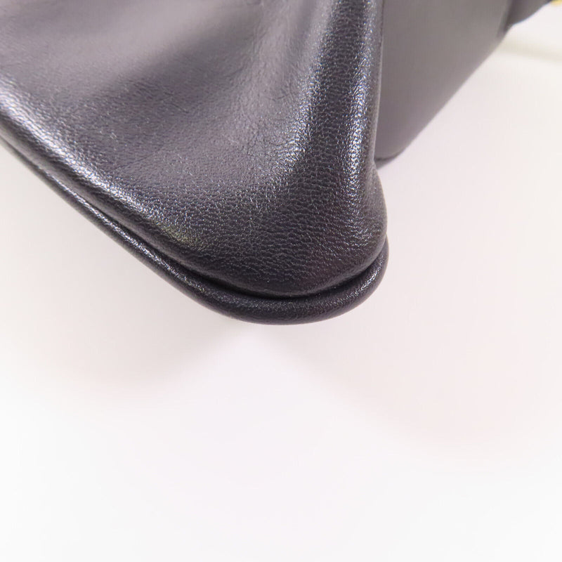 Chloe Ghw Shoulder Bag Calfskin Leather