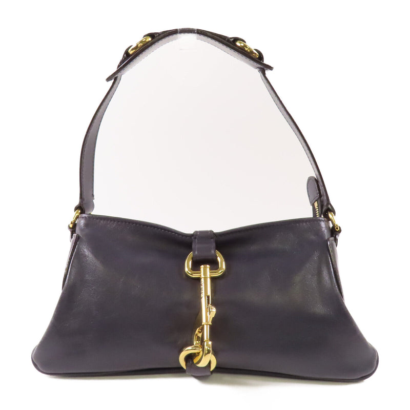 Chloe Ghw Shoulder Bag Calfskin Leather