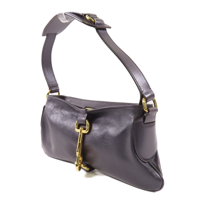Chloe Ghw Shoulder Bag Calfskin Leather
