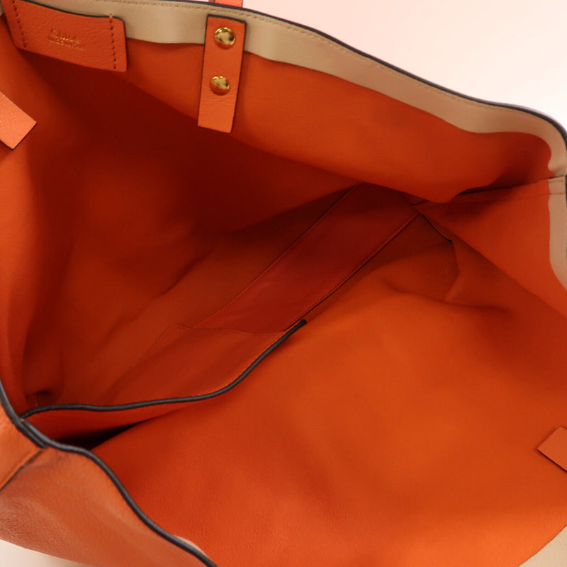 Chloe Ghw Shoulder Tote Bag Calfskin