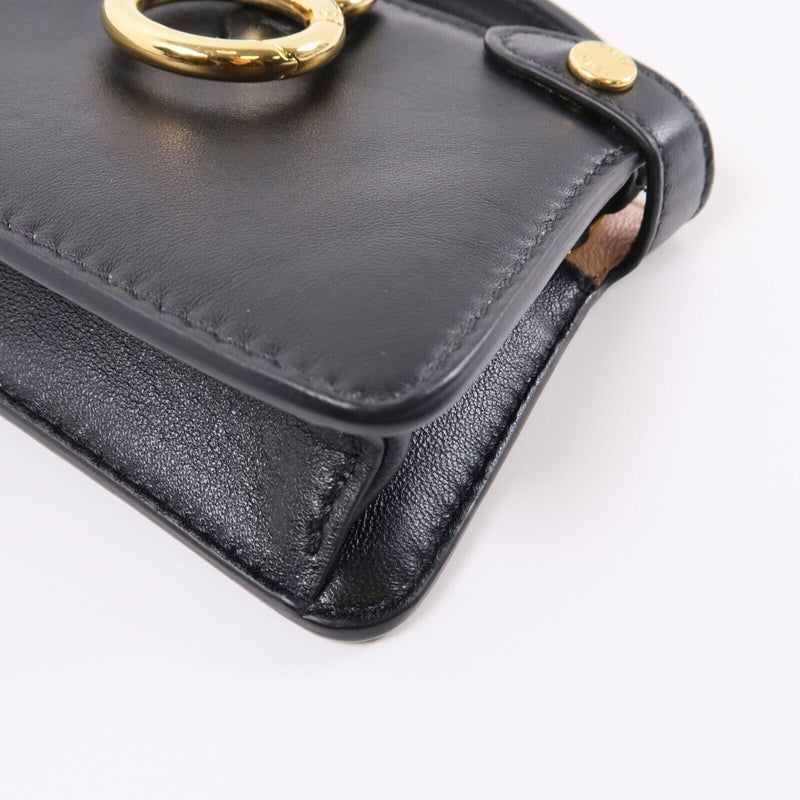 Fendi Ghw Peekaboo Bag Charm Leather