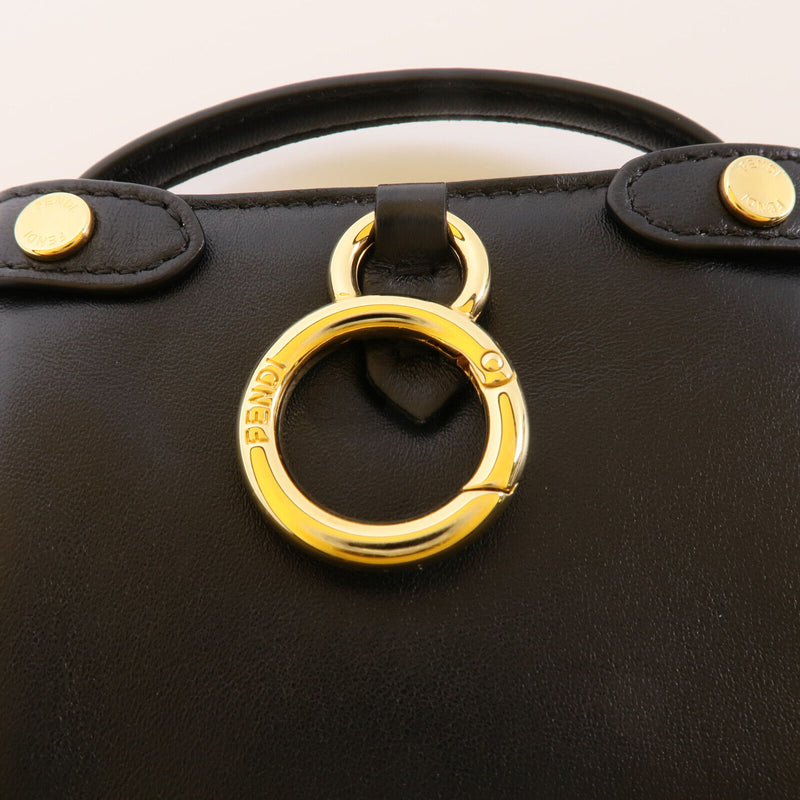 Fendi Ghw Peekaboo Bag Charm Leather