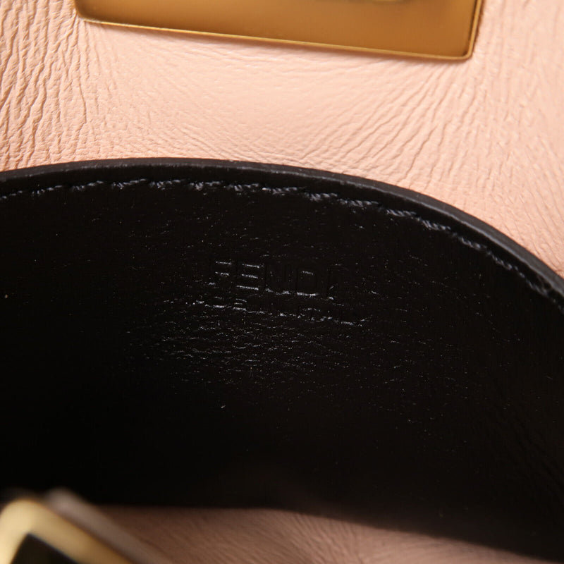 Fendi Ghw Peekaboo Bag Charm Leather