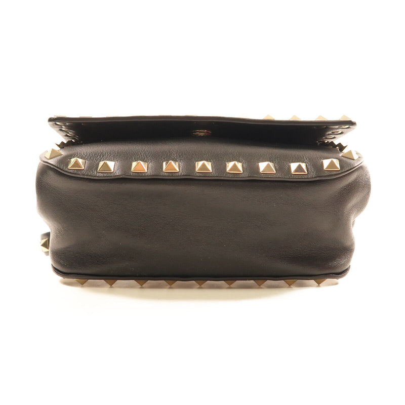Valentino Ghw Waist Bag Calfskin Leather