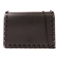 Valentino Chain Shoulder Bag Calfskin