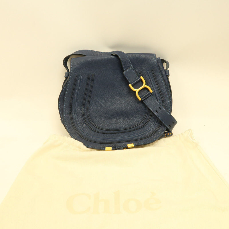 Chloe Ghw Shoulder Bag Calfskin Leather