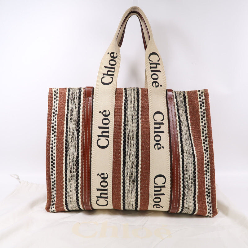 Chloe Tote Bag Shoulder Canvas