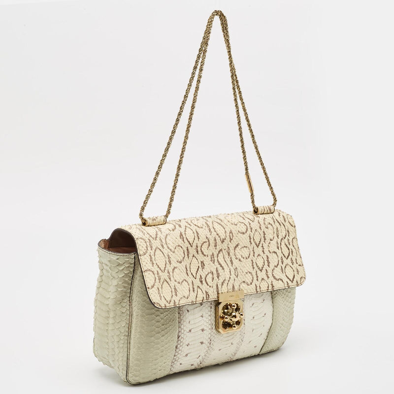 Chloe Light Green/Cream Large Elsie